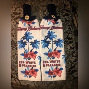 Palm Tree Hanging Towel Set